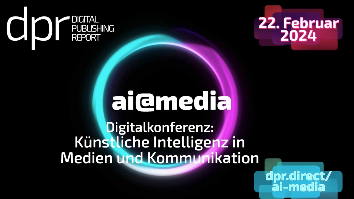 22.2.2024 – Event: AI@media: Künstliche Intelligenz in Medien und Kommunikation