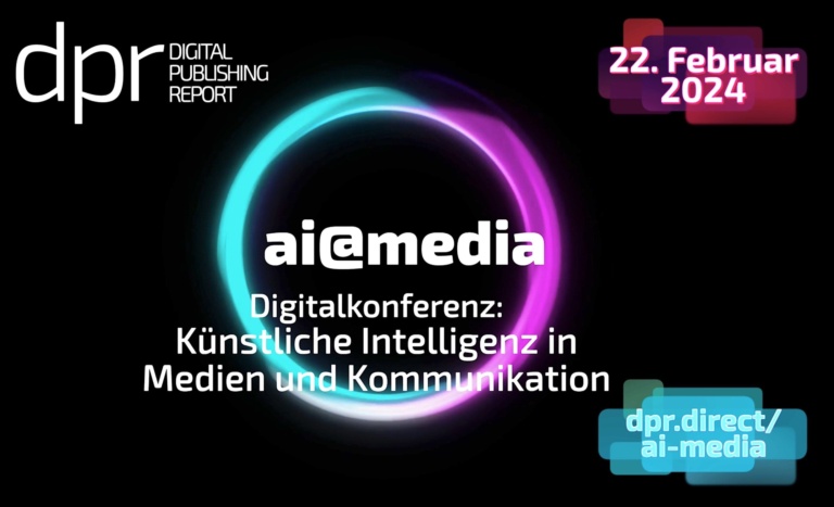 22.2.2024 – Event: AI@media: Künstliche Intelligenz in Medien und Kommunikation