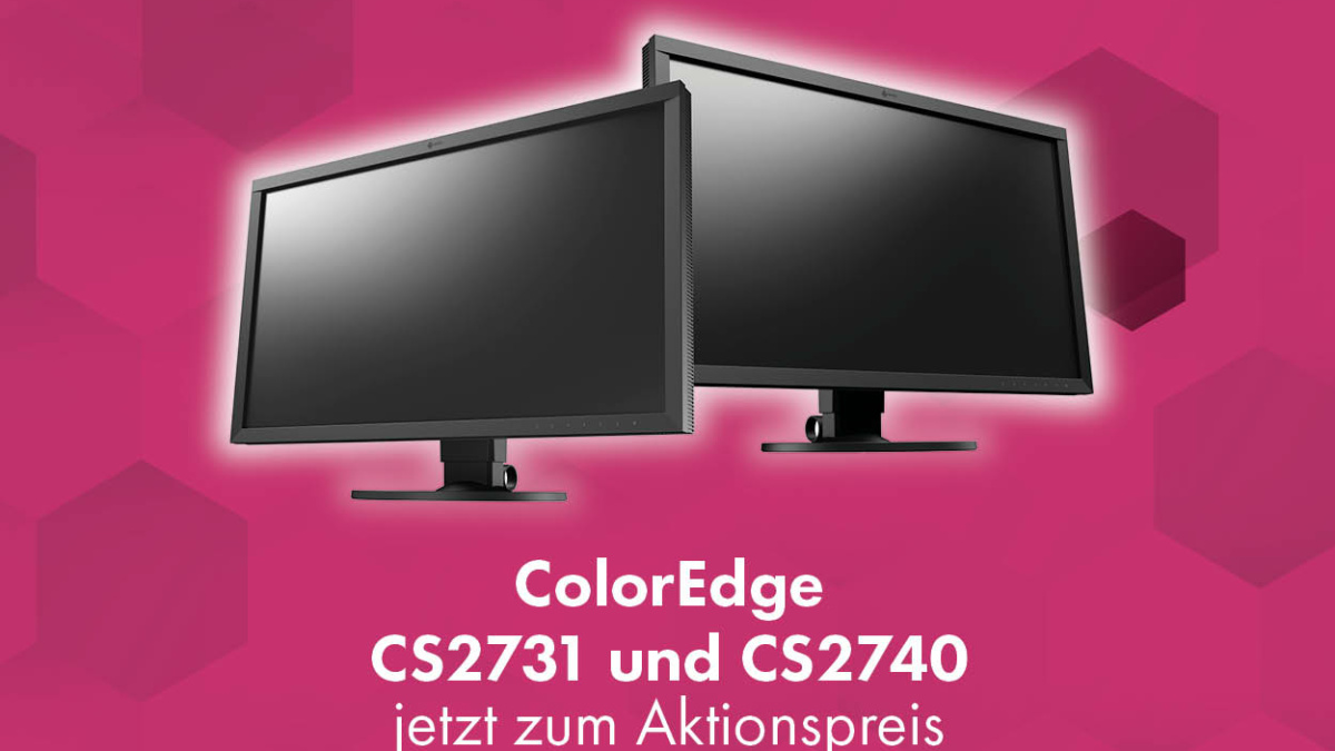 EIZO ColorEdge Promotion – Ausgewählte Monitore zu Bestpreisen!
