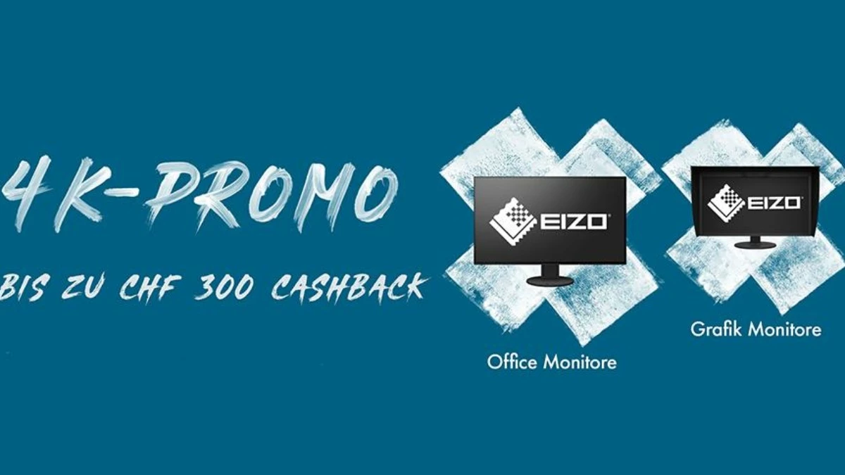 EIZO 4K-Cashbackpromotion