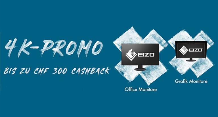 EIZO 4K-Cashbackpromotion