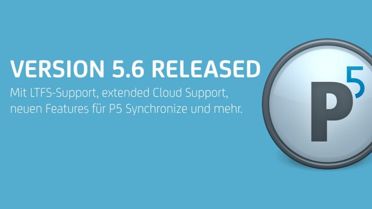 Archiware P5 – die neue Version 5.6 ist verfügbar