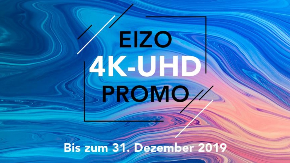 EIZO 4K-Promotion – Profitieren Sie von unschlagbaren Preisen