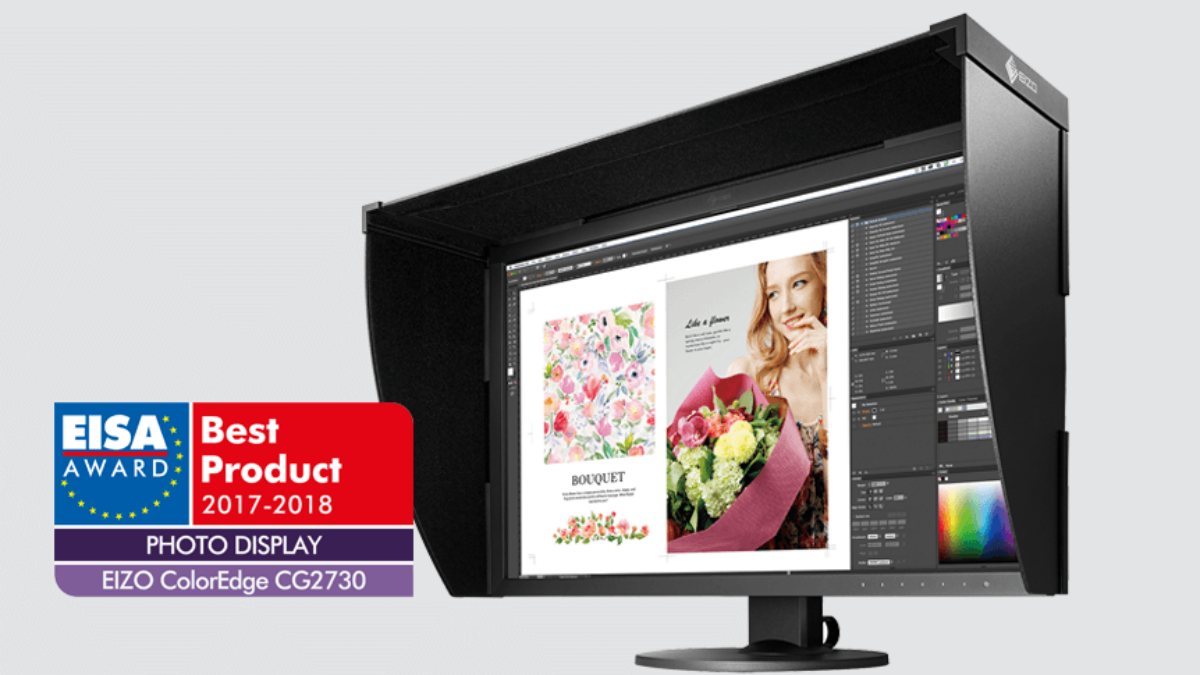 Slim-Design für Kreative – EIZO ColorEdge CG2730 gewinnt EISA Award