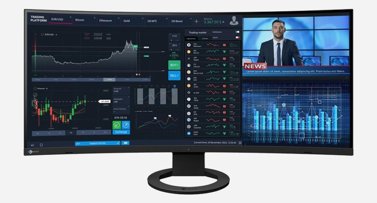 FlexScan EV3895 – Der ultrabreite Office-Monitor von EIZO